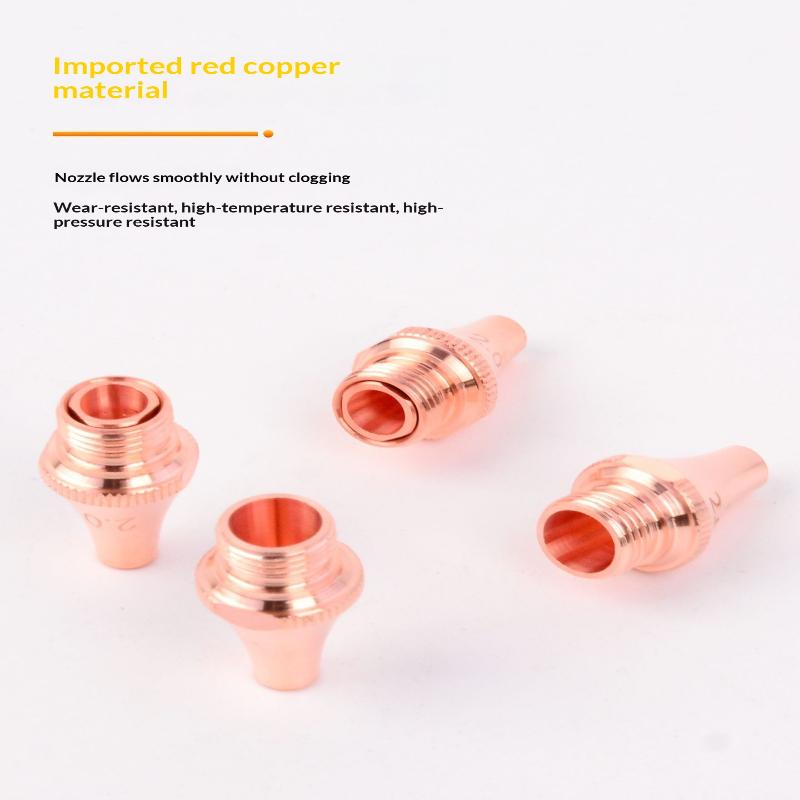 BOCI D11 H19 M8 Laser Cutting Nozzle 1.0-5.0mm Double Single Layer Reliable Part for Fast Sheet Cutting