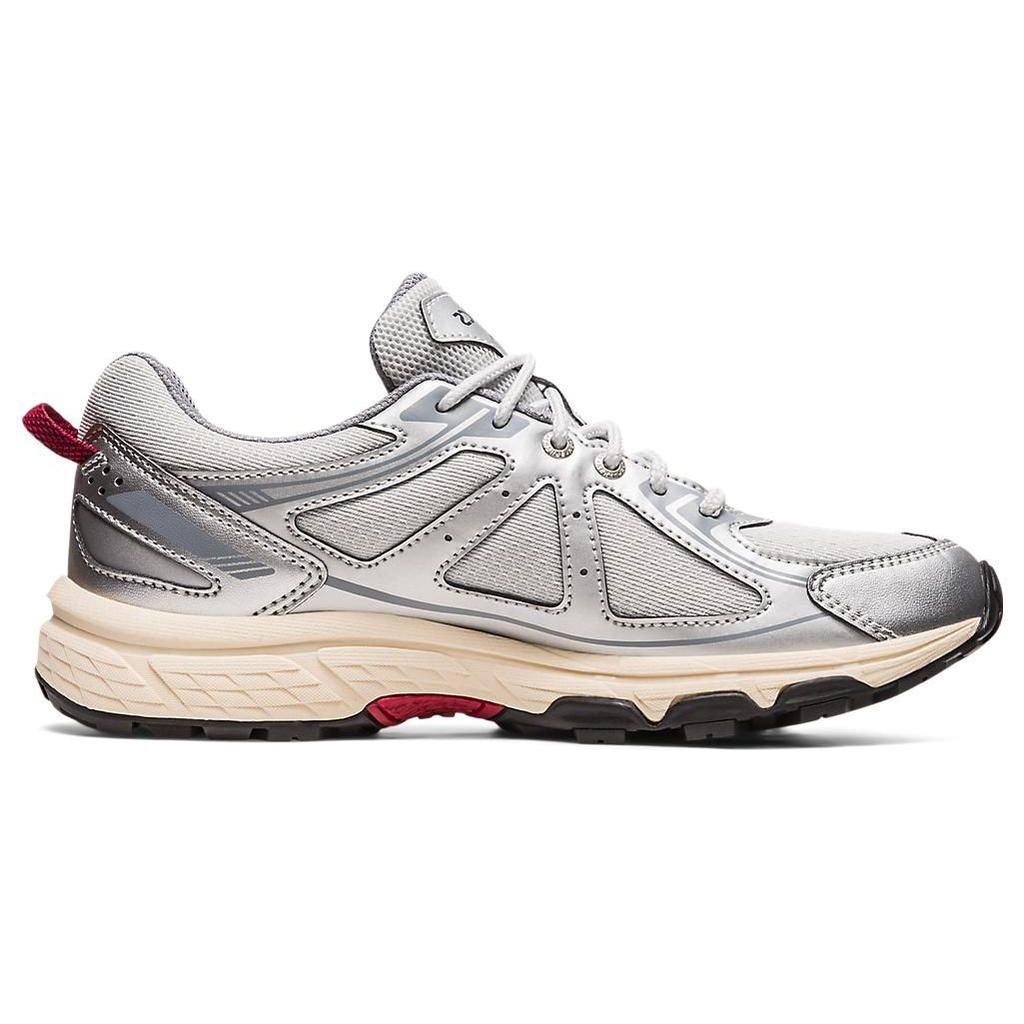 Asics Gel Venture 6 Glacier Grey Red Women Sneakers Sheet-Rock 1202A431-020