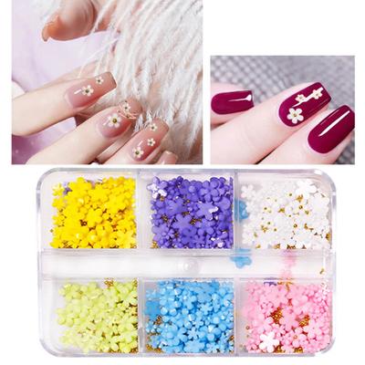 Nagelkunst-Dekorationen, 3D-Blume, DIY-Nagelkunst-Zubehör, Nagelkunst-Charms, Maniküre-Ornamente