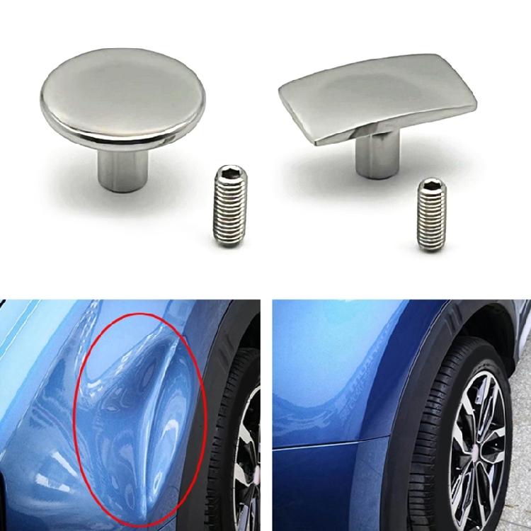 Car Steering Head Sliding Rod Plug Universal Head PaintlessDent Repair Pad Iron