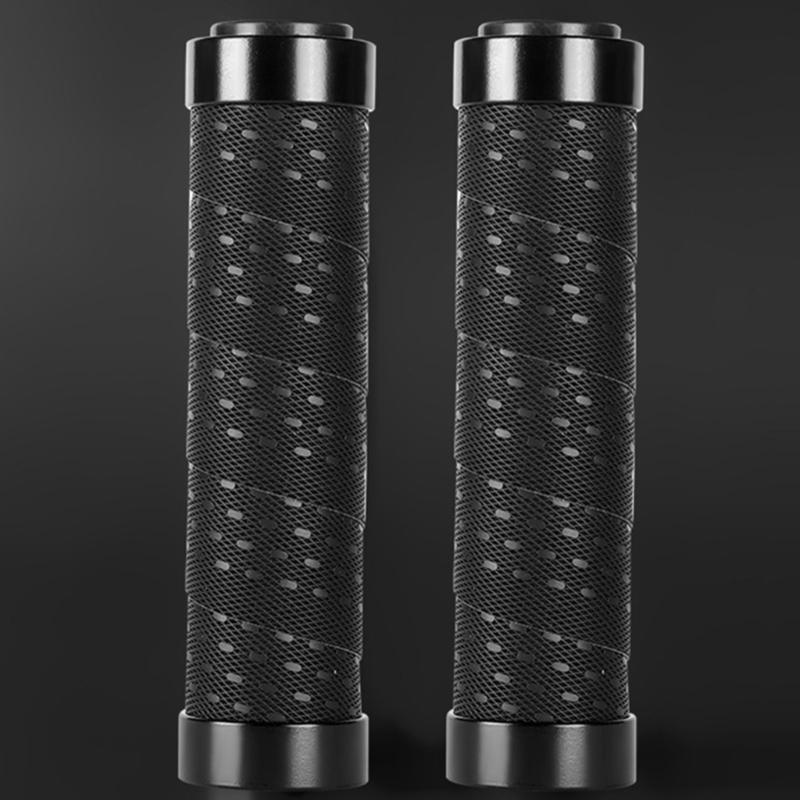 1pair Durability Mountain Bike Grip Ergonomic Comfortable Handlebars Grip for City Commuting