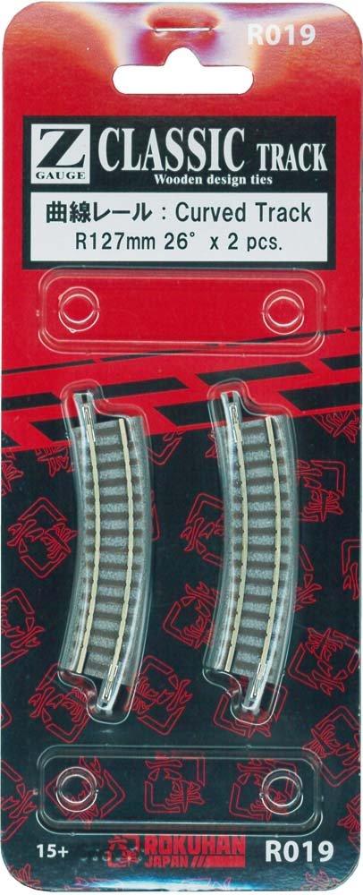 

Rokuhan Z Gauge R019 Classic Track изогнутые рельсы детали R127-26°2