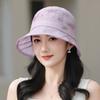 Fashion Casual Sunscreen Hat Breathable Uv Protection Bucket Hat Elegant Fisherman Hat Women