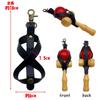 Lunari Kendama Holder with Kendama Portable and Easy To Black Carabiner, Strap, Attach, (Black)