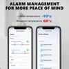 Tuya Inteligentny Bezprzewodowy Czujnik Temperatury i Wilgotności do Domu i Szklarni