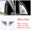Door Speaker / Pillar A Horn Audio Sound Frame Cover Trim For Toyota Highlander / Kluger  - 2025 Stainless Steel Accessories