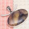 Fluorite Gemstone Handmade Women's Unisex Silver Jewelry Pendant 1.75