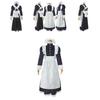 Stil Langes Britisches Dienstmädchen Outfit Herren Damen Spitze Cosplay Kleid Halloween Kostüm