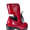 AGL (39) Women Lace up Boots Red Model D262512