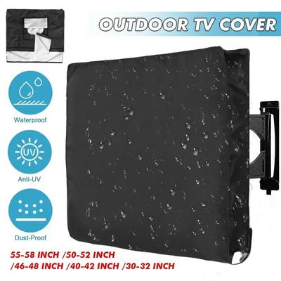 Capa Universal para Televisão de Exterior Múltiplos Tamanhos - Caixa à Prova d'Água e de Poeira para Ecrãs LCD