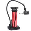   Bike Pump Portable   Motorcycle Foot Pumps Aluminum Alloy (Black)