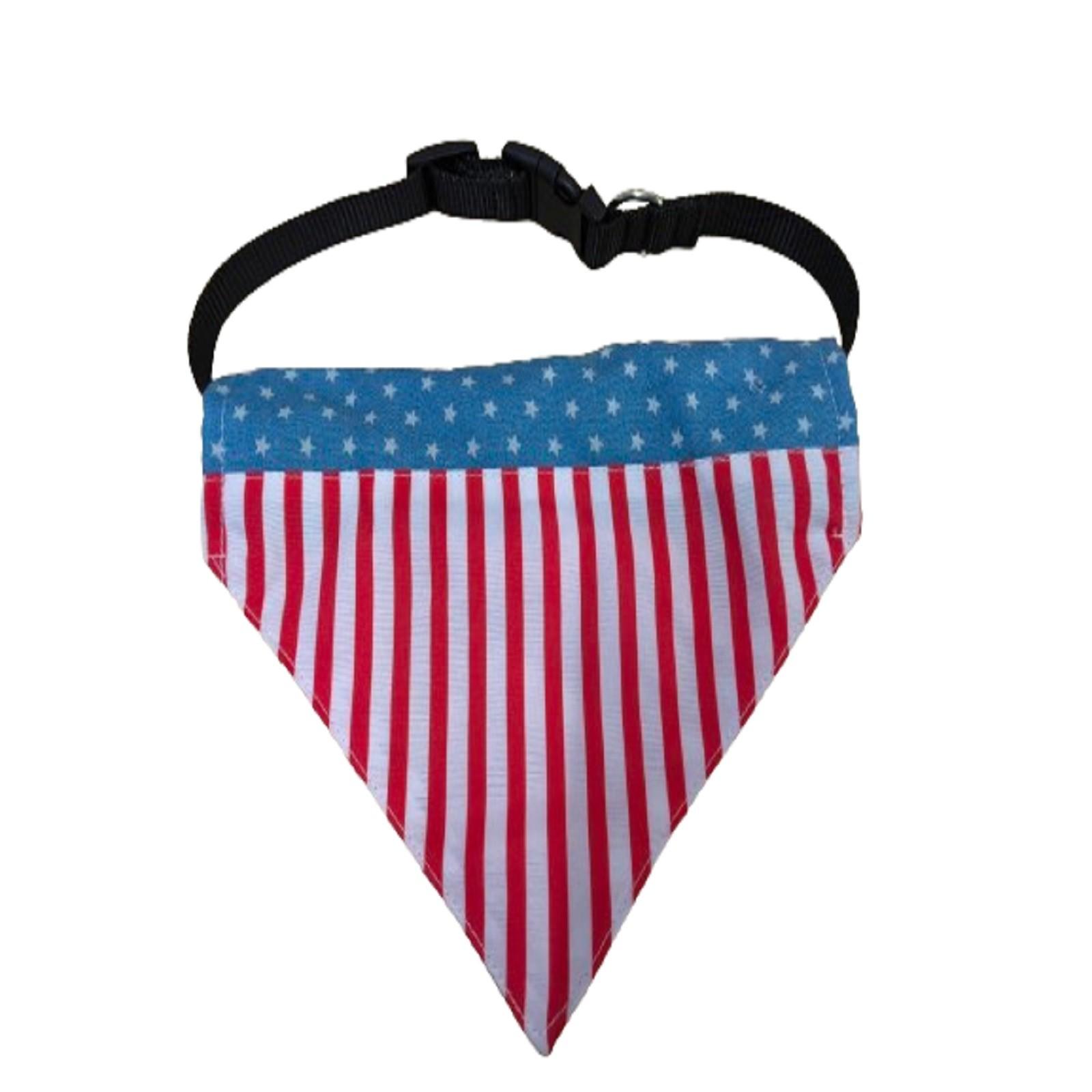 

Полотенце для щенка, бандана для собаки с американским флагом, украшение ко Дню независимости, платье для собаки, воротник, нагрудник, украшение для собаки