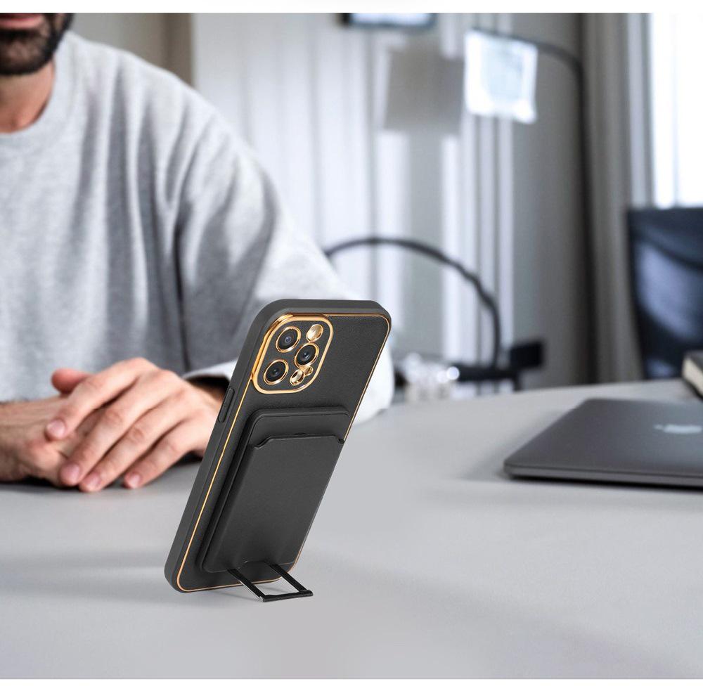 Portacarte Leggero in Pelle Compatibile MagSafe per iPhone 16 Pro Max