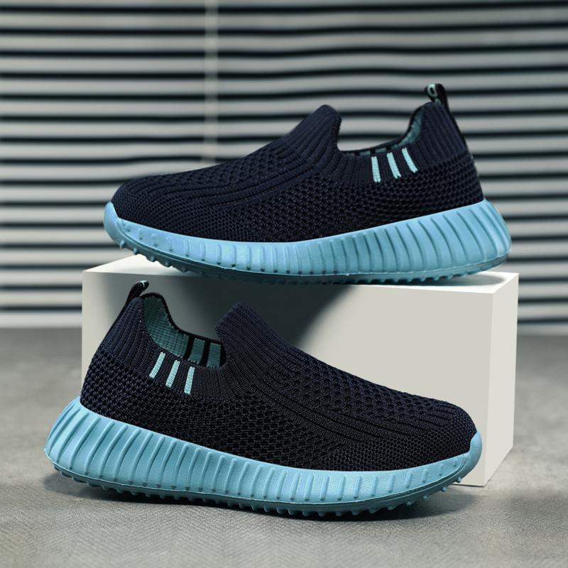 

Детская обувь 2025 лето сетчатая обувь дети одна педаль мальчики одинарная сетка полые спортивные туфли производители внешняя торговля 28