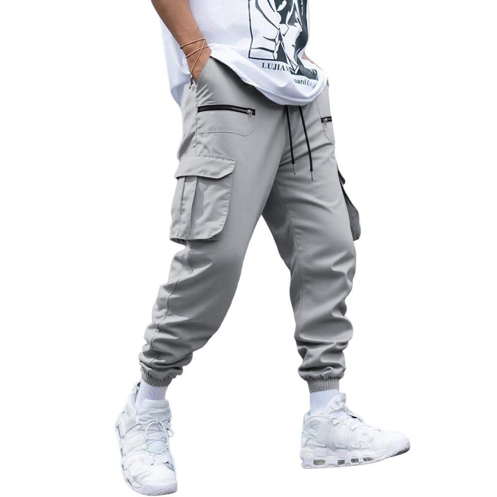 Men's Loose Fit Multi-Pocket Outdoor Casual Cargo Pants