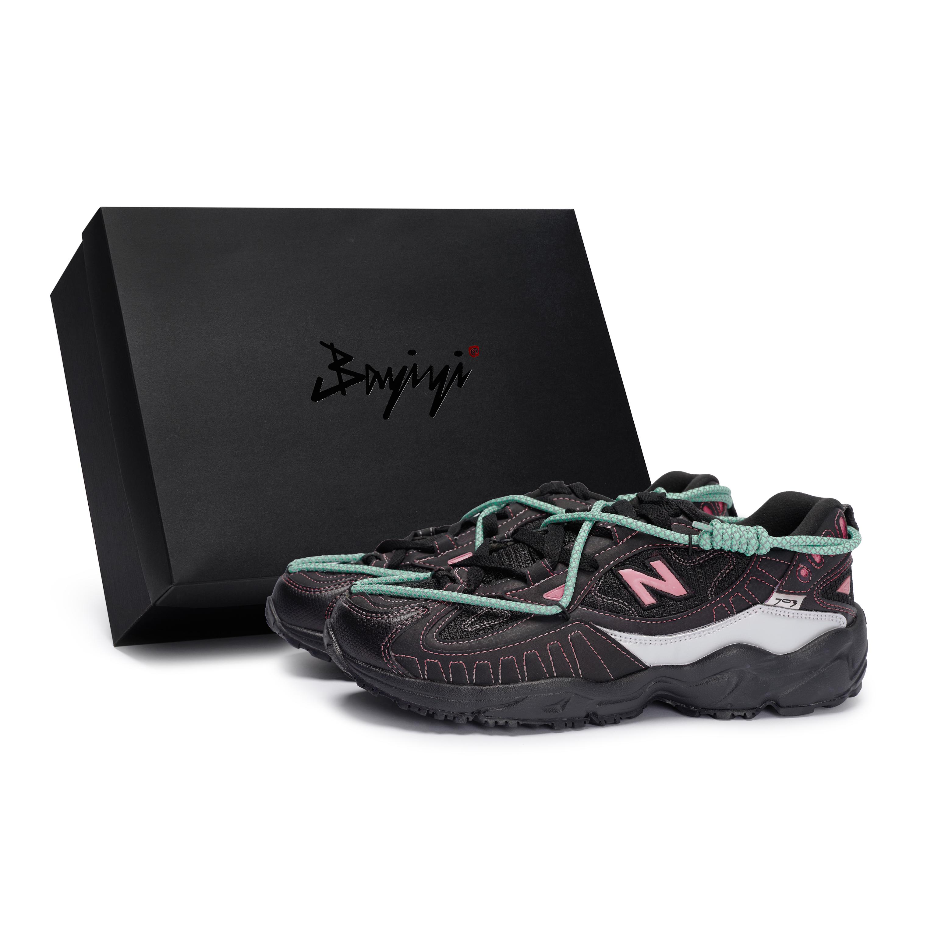 

New Balance NB 703 Coverage Moisture Wicking Low top Outdoor Shoes Women s Black Pink WL703CB(Team80-S-BOX) 38
