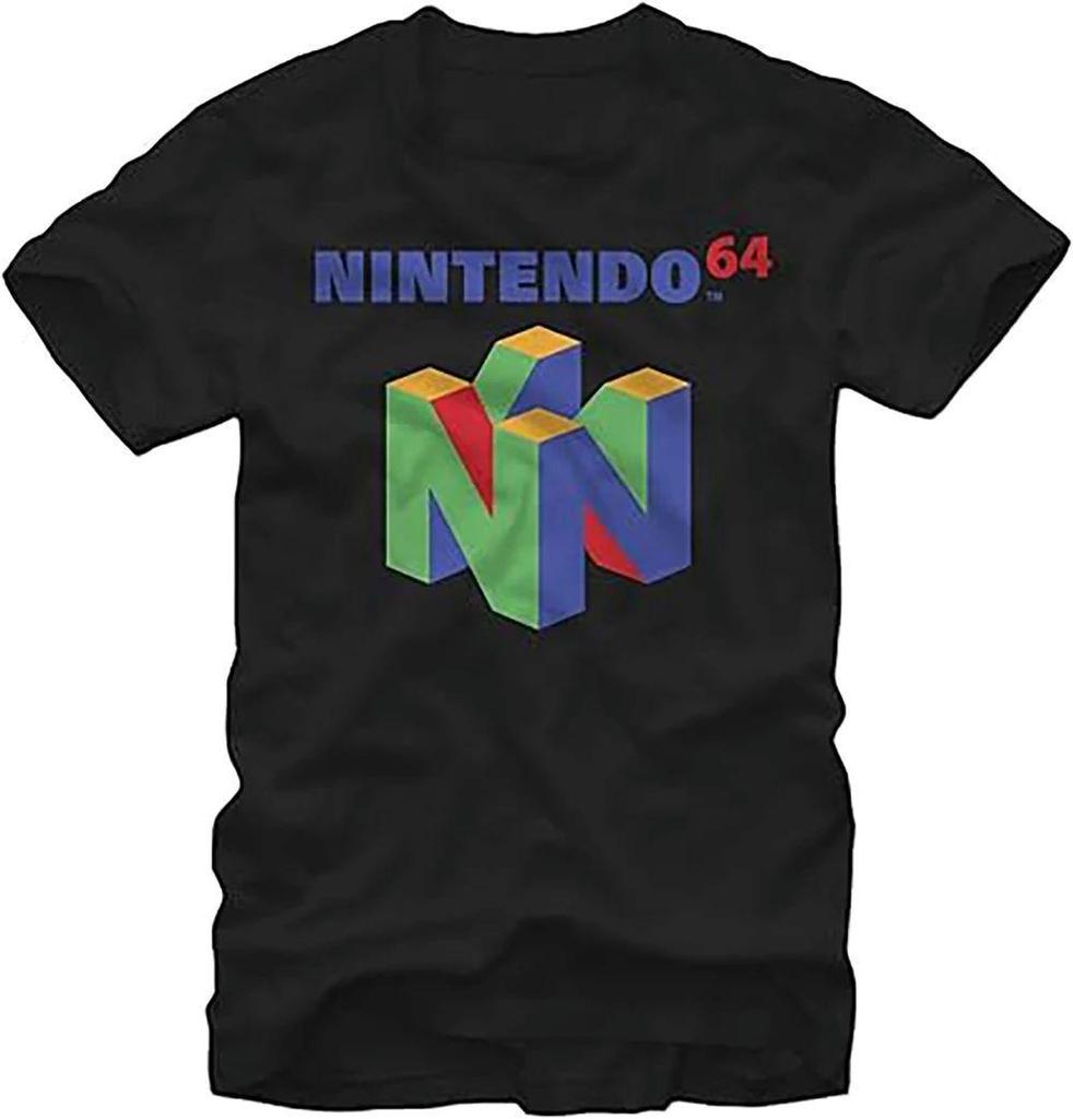 Men's N64 Logo Short Sleeve Cotton T-Shirt