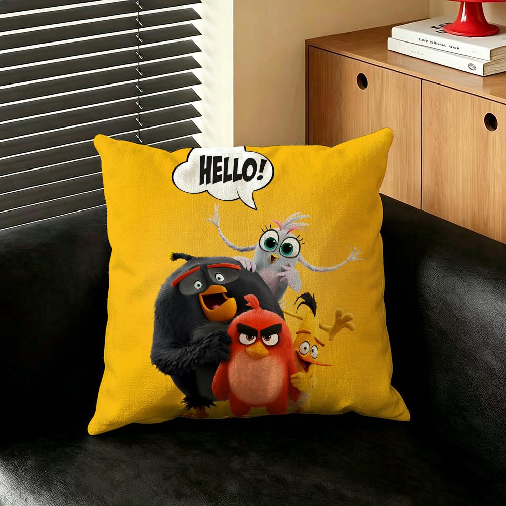 Movie TThe AAngry BBirds Cushion Cover Creative pillowcases for interior decoration office living room home Car hot