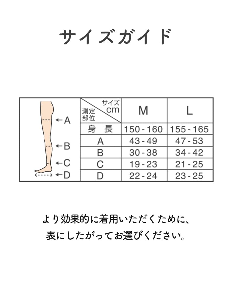 MediQttO Compression Socks for Full EX High Pressure Size M Bonus Included Sleeping, Leg, Thigh, Type, +