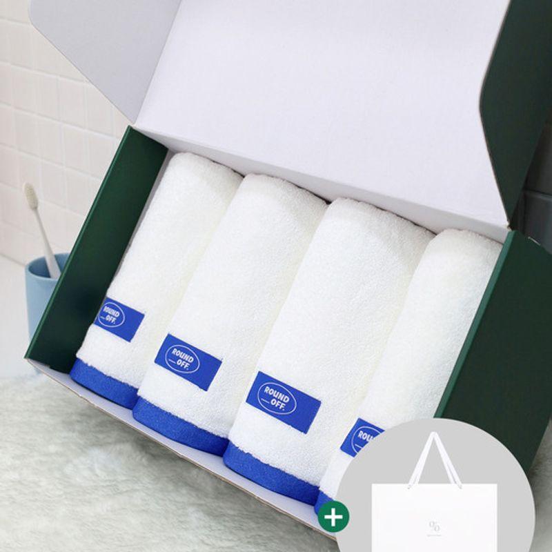 Songwol Towel 1 Percentage Blueberry 180g 30-Count Combed Towel 4P