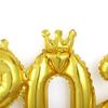2026 Crown Number Foil Balloons for New Year Eve Party Decoration Supplies Navidad Christmas 2025 Photo Props Gifts