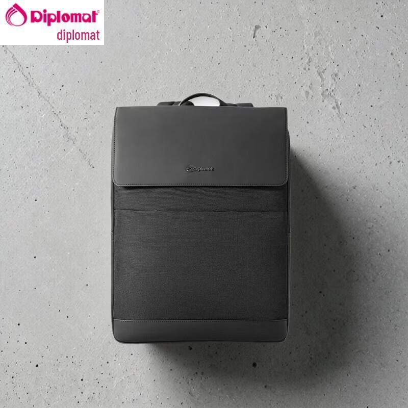 Diplomat Grey Flap Design Backpack