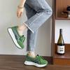 Women Platform Low Top Mesh Sneakers Woman Height Increasing Loafers Ladies Non-slip Walking Chunky Shoes Outdoor Trainers
