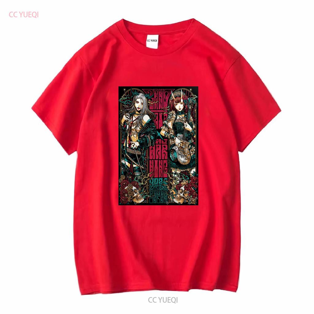 BAND MAID Mit der Warnung 12. Juni 2024 Show in Japan T-Shirt heiß Vintage Gewaschene Designerkleidung Mode Stilvolle Grafik