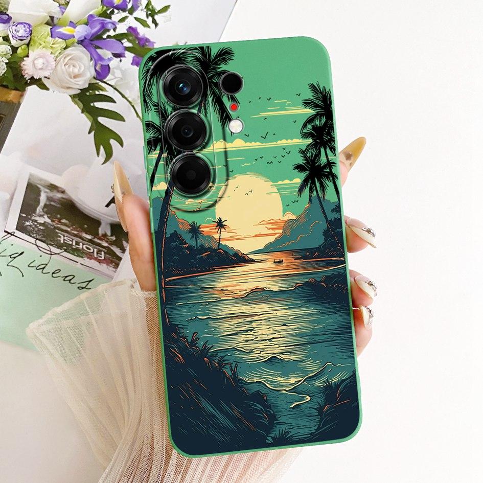 Für Tecno Camon 50 4G CN5 Hülle Camon 50 Pro 4G CN5c Abdeckung Niedliche Cartoon Weiche Silikonhülle Für Tecno Camon 50 Pro 5G CN7c Stoßfänger