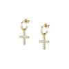 Passioni Gold Tone Stainless Steel SAUN08 Women's Earrings