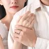 Canghai Butterfly Couple Rings 2024: Elegant His and Hers Luxury Gift for New Style & High-End Feel