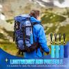 6PCS High Quality Mini LED Flashlight Waterproof Durable Handheld Torch Assorted Colors Emergency Flashlight Power Outage