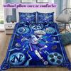 3D Printe Hunter X Hunter Anime Duvet Cover Pillowcase Bedding Set Boys Girls Single/Double/Queen Size Bed Kids Adult 2/3piece