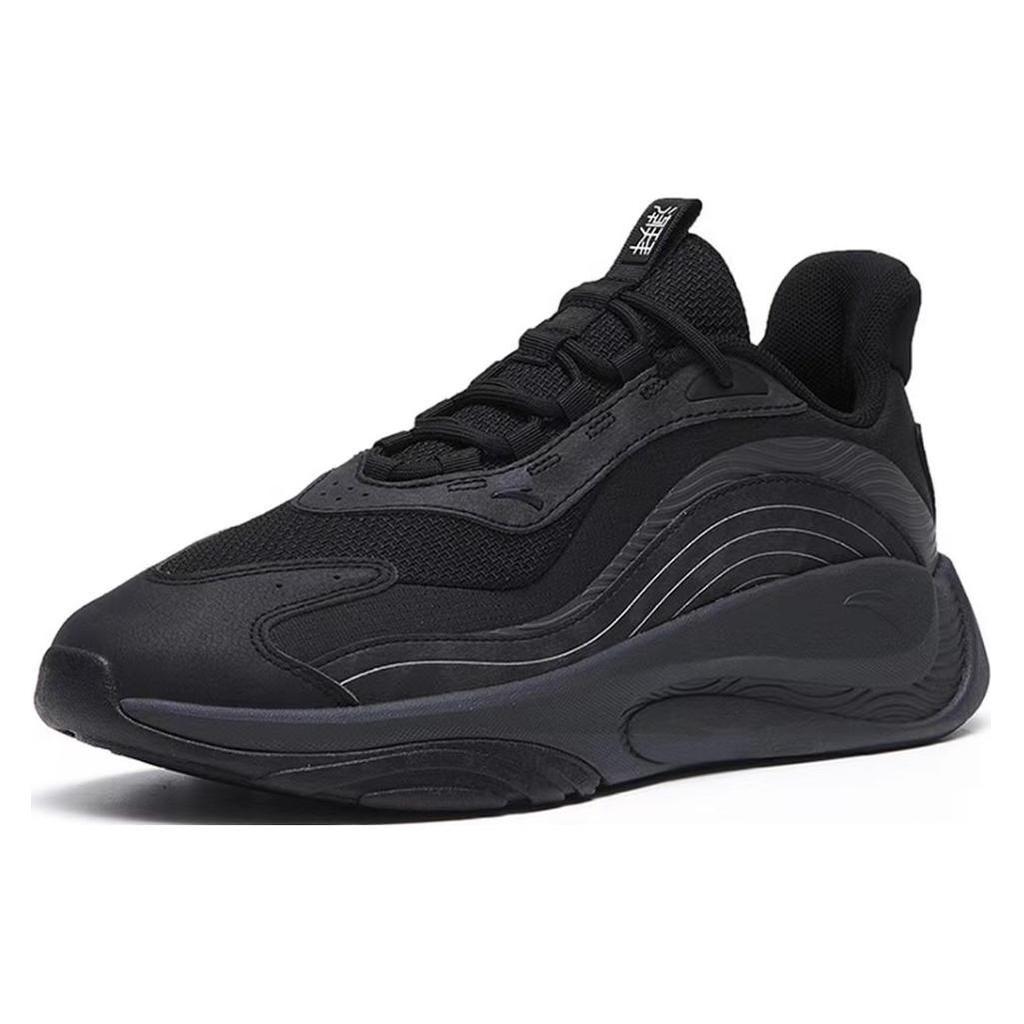 Anta Chao Bai Gz Breathable And Lightweight Low top Casual Shoes Women's Black 122318840-3