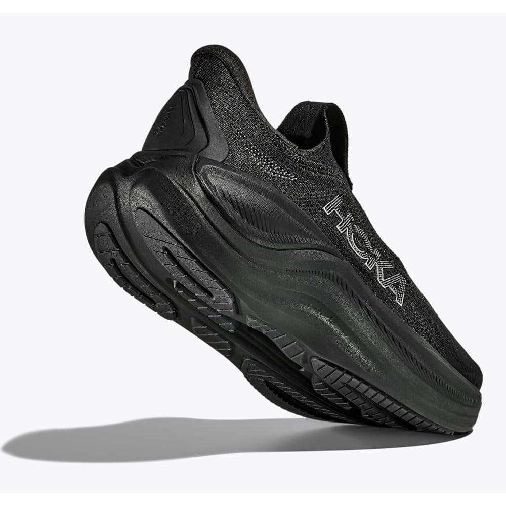 Hoka One One Skyward Schnürschuhe in und Pink x Damen Schwarz, Pink, (BBLC/Schwarz Schwarz/Größe 24.5)