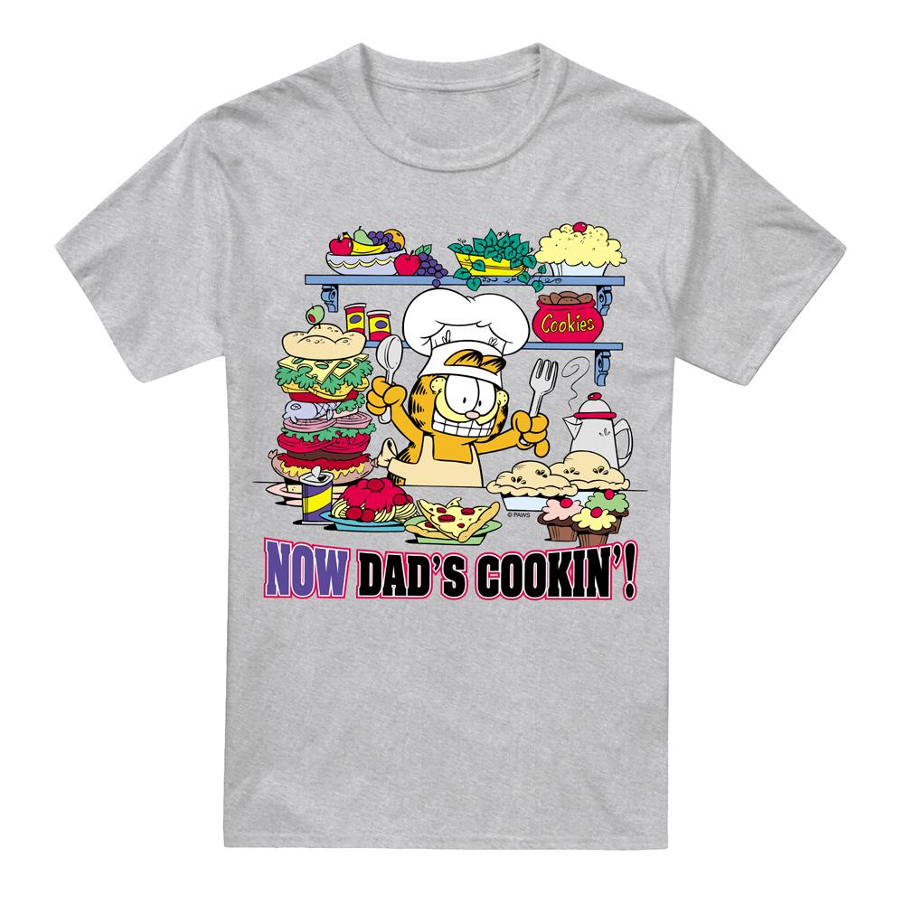 Garfield Mens Now Dad´s Cooking T-Shirt