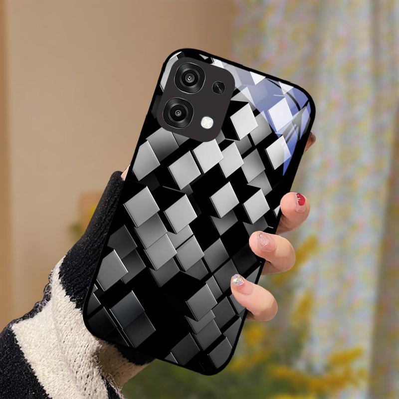 Tempered Glass Case For OPPO F31 A6Pro 5G CPH2781 A 6 Pro 4G CPH2799 Phone Cover Fashion Camera Protection Fundas Shell Coque