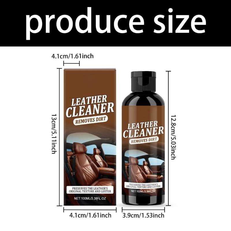 Nourishing Leather Conditioner for Preventing Cracks and Maintaining Softness In Household and Vehicle Leather Goods