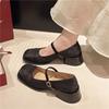 Fashion 2025 New The New Retro Chinese Style Platform Mary Jane Shoes with Embroidered Pearls Are Beautiful Women's Shoes