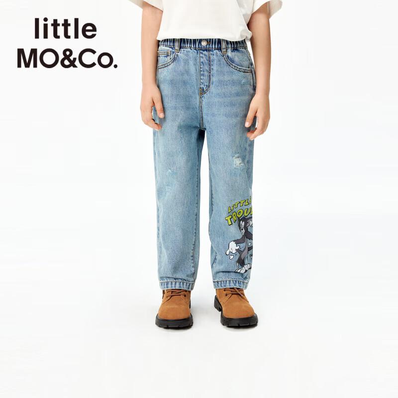 

little MO&Co. Tom & Jerry Unisex Straight-Leg Denim Jeans 140