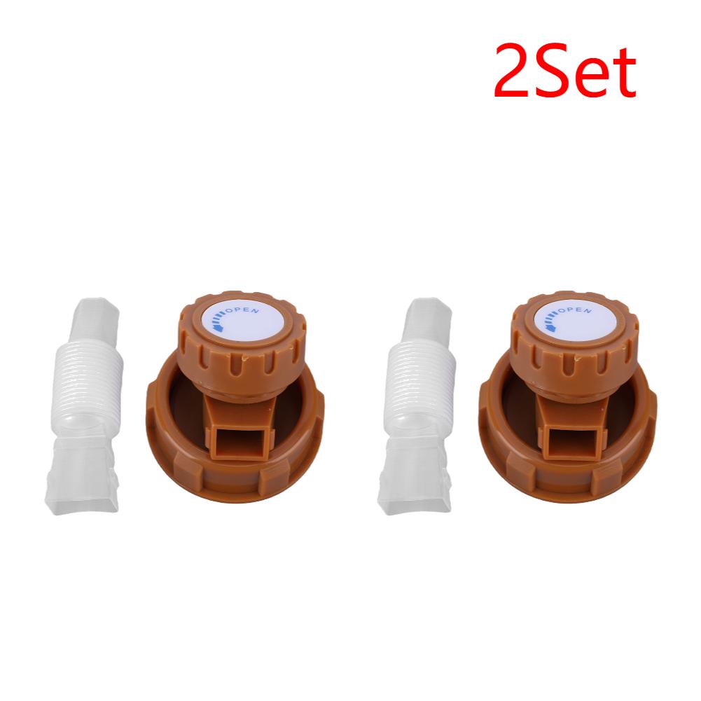 2-5Set Portable Faucet Replacement with Extendable Tube Water Container Faucet Camping Water Jug Tap for Outdoor Camping