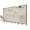 Antique Landscape Folding Screen: Living Room/Entryway Partition