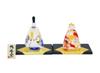 Craftsman House Handmade Glass Hina Dolls for Day (Standing) Girls'