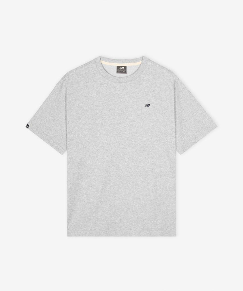 Nyuballanseu Nbneg21203 / Uni Essential Small Logo Short Sleeve T-Shirt (Gray)