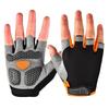 Unisex Breathable Half-Finger Fitness Gloves with Wrist Support and Anti-Slip Grip for Weightlifting and Exercise