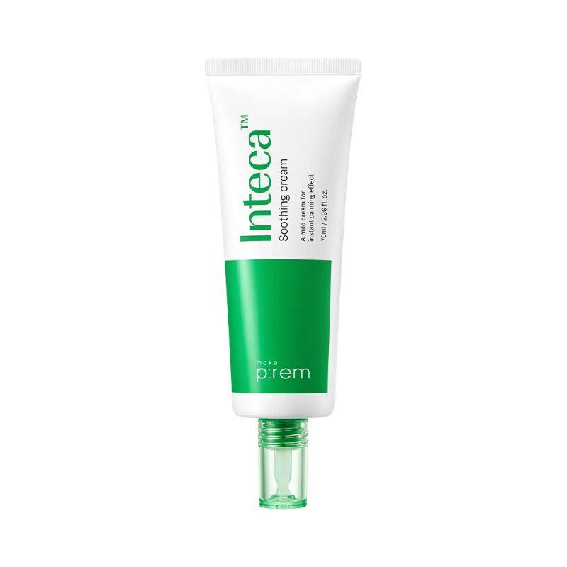 Make P:rem Inteca Soothing Cream Calming Barrier Repair Moisturizer 70ml