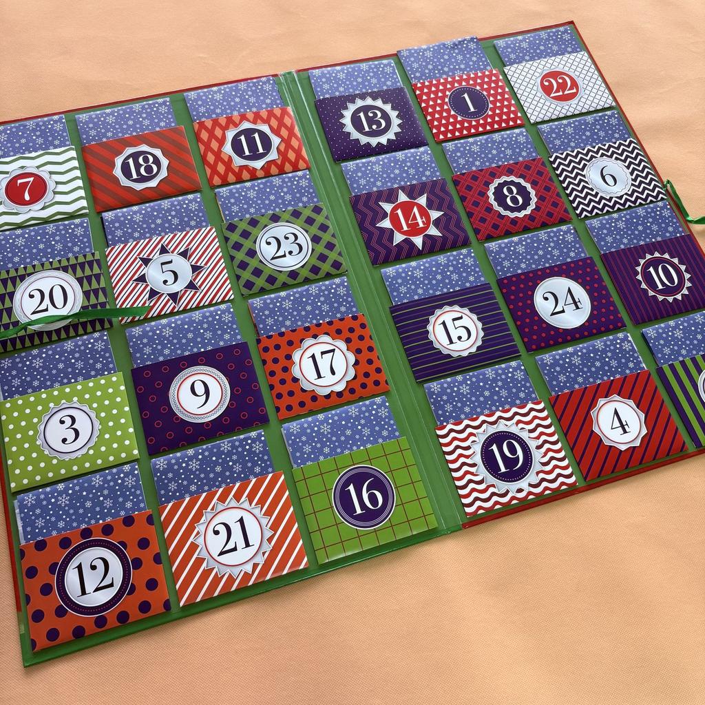 Genuine Christmas Blind Box Advent Calendar English Christmas Countdown Advent Calendar 24 Books
