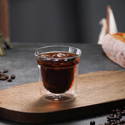 Creative Tea Glass Double Wall Design Transparent Glass Coffee Mug Glass Mugs