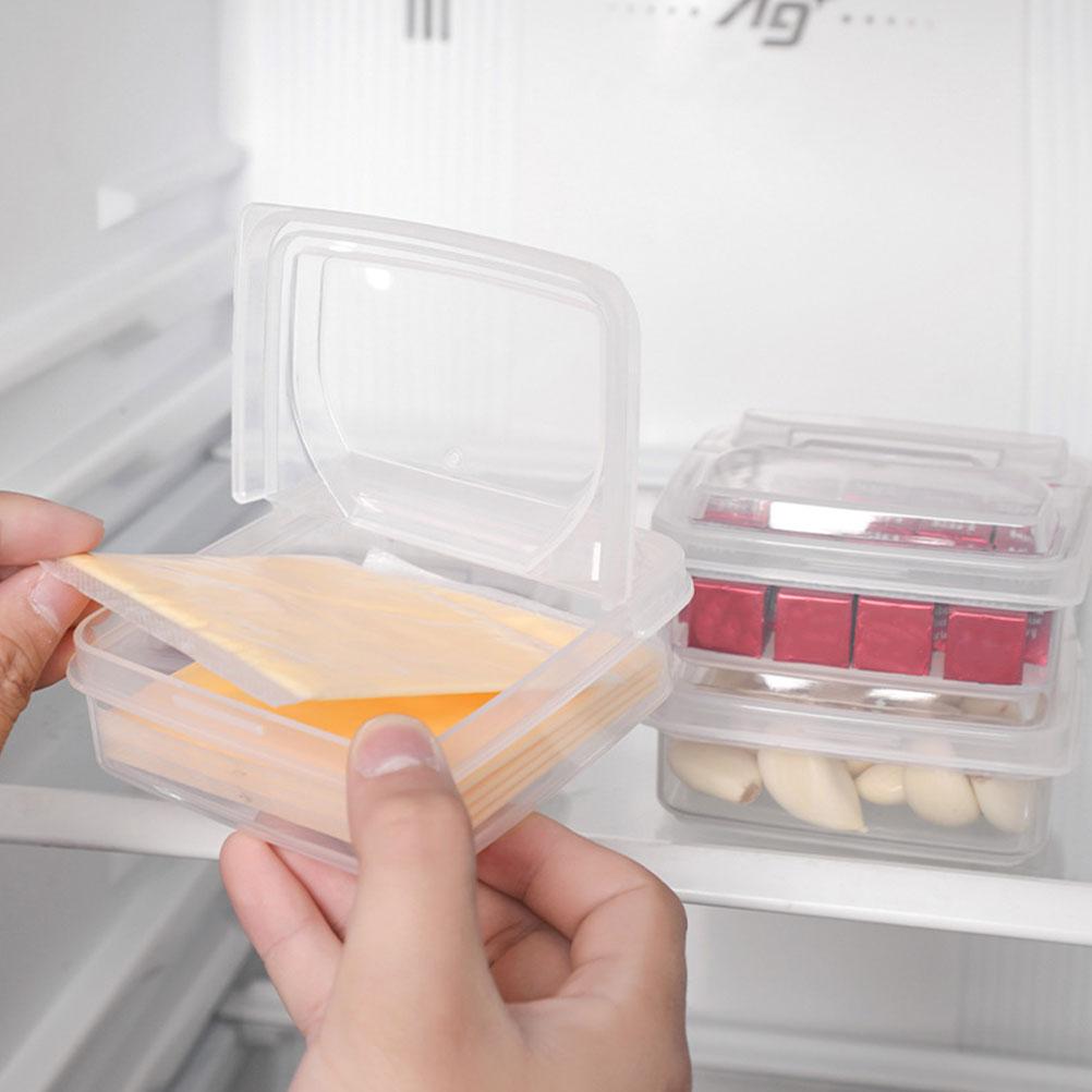 Storage Box Lid Design Butter Cases Mini Fridge Containers Queso Refrigerators Kitchen Cheese For Household Boxes Food Grade