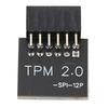 TPM2.0 Encryption Security Module for GIGABYTE Mainboard SPI 12Pin Security Module for WIN 11 2.0